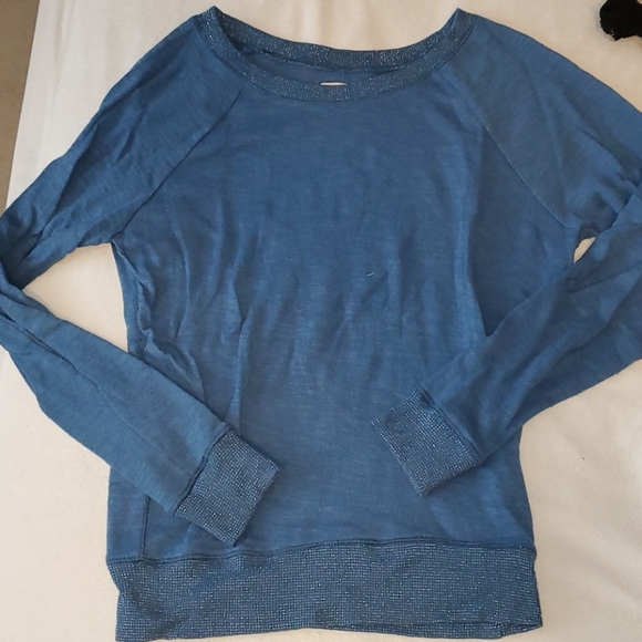 Blue long sleeve tee - Picture 1 of 3